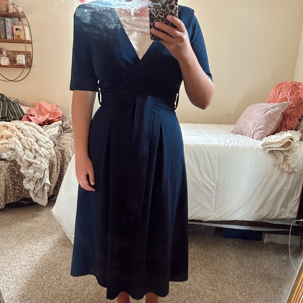 NAVY DKNY DRESS